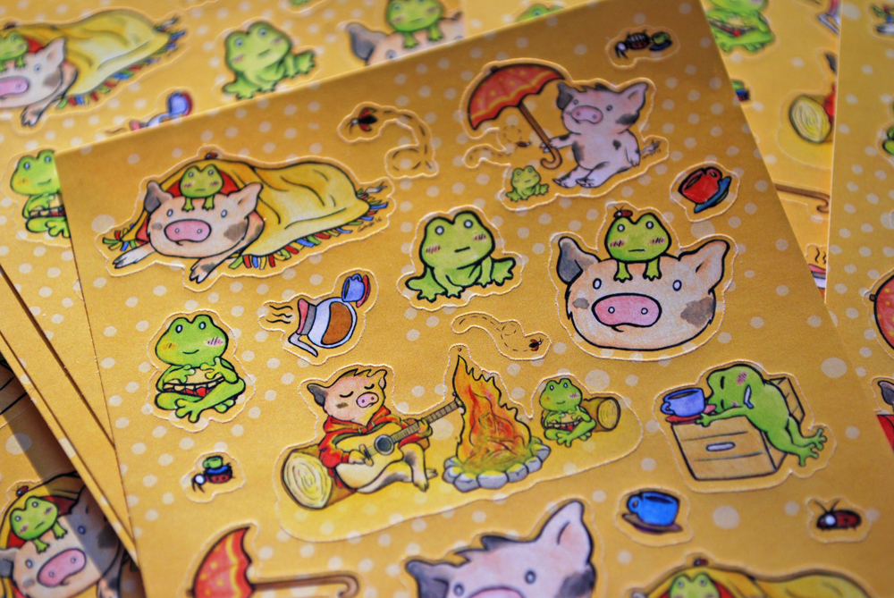 Sukoshi Buta & Friends Stickers